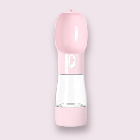 Water & Treat Bottle - Pink