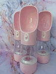 Water & Treat Bottle - Pink